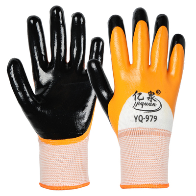 耐油耐磨防滑透气丁腈加厚手套男