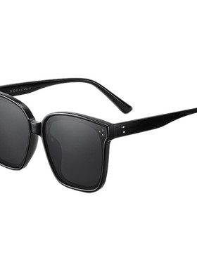 男女通用偏光韩版时尚方框太阳眼镜遮阳防紫外线大框偏光墨镜
