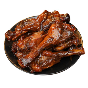 旺家福卤鸭翅根卤味鸭肉熟食鸭小腿鸭货追剧解馋小零食休闲小吃
