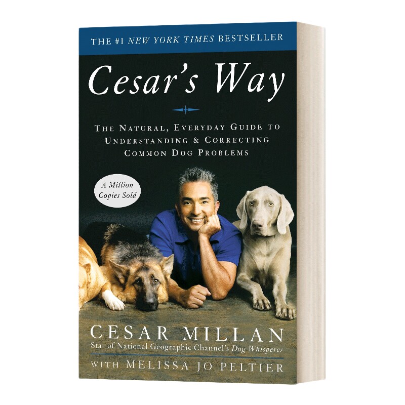 英文原版 Cesar's Way 纠正狗狗的错误行为 英文版 进口英语原版书籍