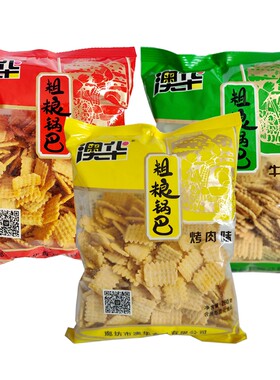 澳华粗粮锅巴260g烤肉麻辣牛肉