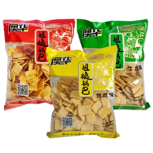 澳华粗粮锅巴260g烤肉麻辣牛肉