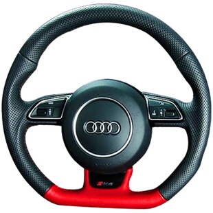 NAPPA真皮手缝方向盘套四季通用适用于奔驰奥迪宝马本田丰田大众