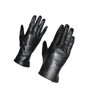 真皮手套男单皮羊皮女秋冬单层薄防滑驾驶健身骑行开车无衬里触屏