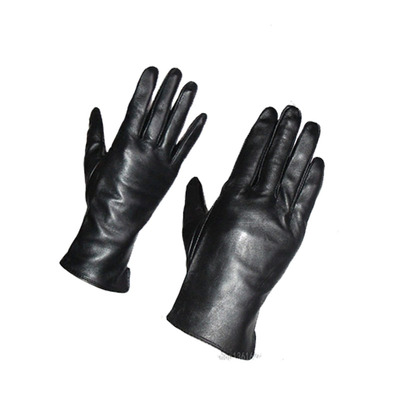 羊皮单层开车触屏男女真皮薄手套