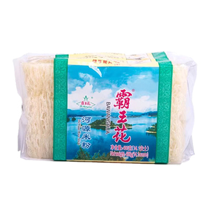 霸王花河源米粉干广东特产排粉丝2袋共800g装细米线蒸炒客家正品