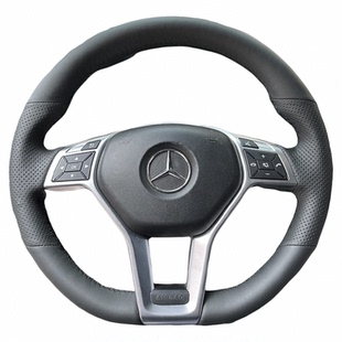 适用于奔驰GLK300 GLK260 GLK200 E200 E260E300专用手缝方向盘套