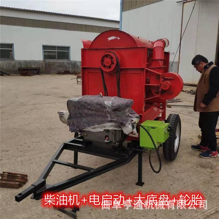 大型多功能脱粒机 125型PTO连接水稻脱粒机 河北大豆脱粒机