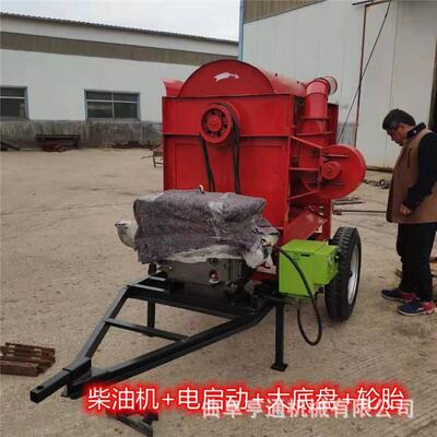 大型多功能脱粒机 125型PTO连接水稻脱粒机 河北大豆脱粒机