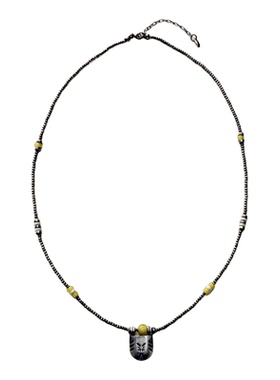 ENSAGE 曙光落日之印串珠项链 纯银原创小众设计师度假毛衣链默叙