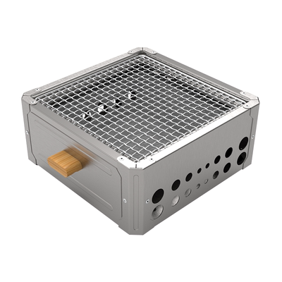 围炉煮茶烤火炉抽拉烧烤炉烧烤架