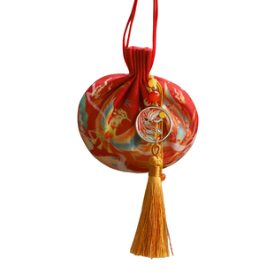 龙凤结发香囊空袋锦鲤凤凰艾草香包中药荷包汉服配饰挂件中式婚礼