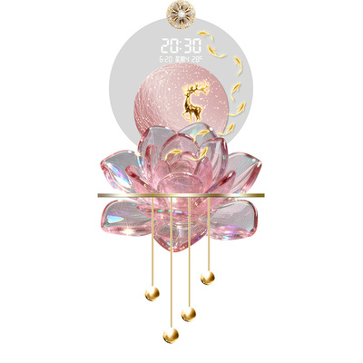 奶油风入户玄关装饰画花卉