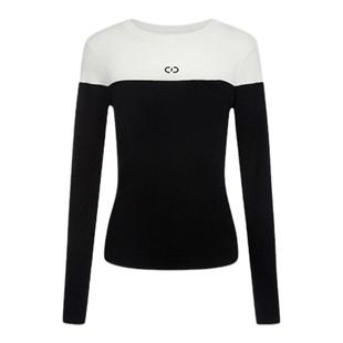 【高比例丝光羊毛】欧时力 细织精纺纱线 百搭针织毛衣 女23秋