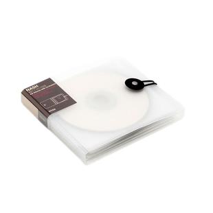 简约DVD光碟盒居家CD包收纳册12入CD收纳盒车载便携光碟包单位用