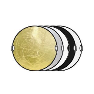 锐富图升级涂层多功能拍照摄影反光板便携折叠人像打光五合一补光板户外外景拍摄专用遮光挡光柔光圆形直播