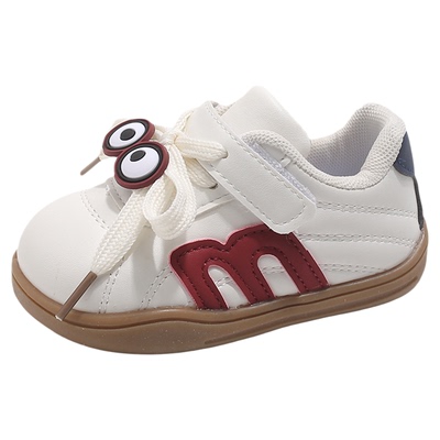 儿童运动鞋春秋透气软底小白鞋