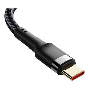 能适 type-c适用华为小米红米6A数据线P50P40手机安卓66w超级tpyec充电线器tpc车载5A加长2米tape c快充