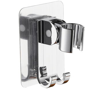 通用浴室花洒支架固定座免打孔淋浴花洒底座高度调节花洒喷头挂座