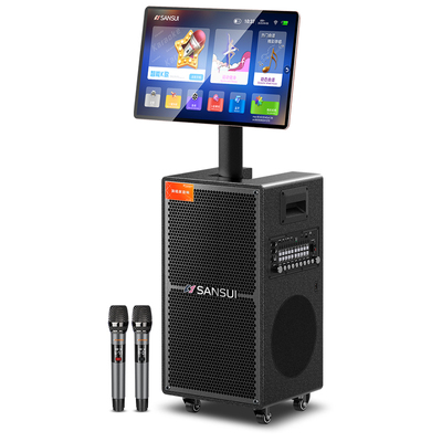 山水新款4个8吋重低音24吋大屏