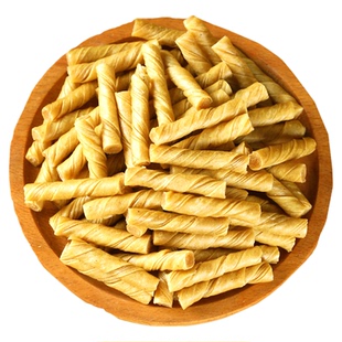 干豆筋棍豆制品干货无盐粒手撕豆皮腐竹豆棒豆卷人造素肉散装凉拌