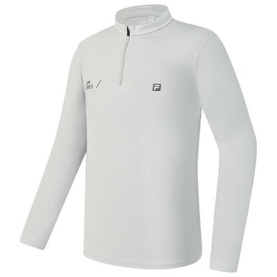 FILA斐乐官方男运动长袖T恤健身