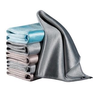 特价LYNN擦玻璃抹布鱼鳞布抹布无痕加厚神器擦车专用毛巾厨房清洁