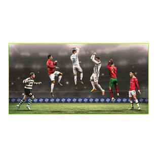 C罗足球主题明星挂画曼联皇马欧冠酒吧客厅装饰画体育彩票店海报