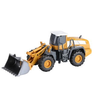 儿童大号合金铲车玩具仿真推土机工程车推土车男孩铲土机小装载机