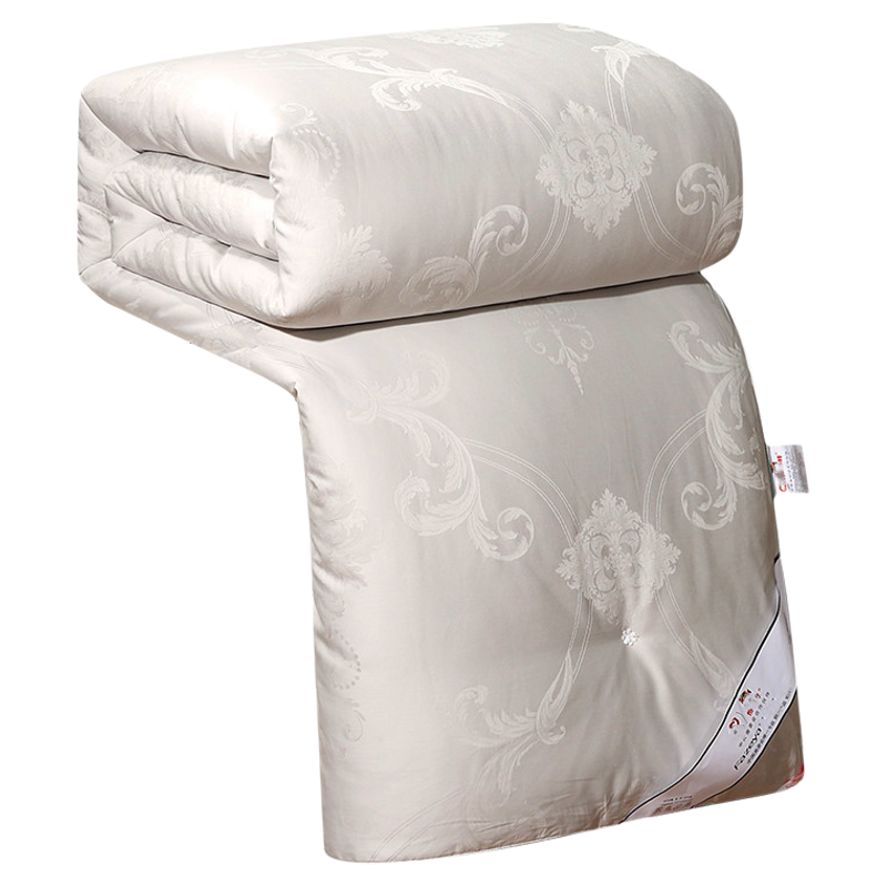 正品蚕丝被100%桑蚕丝春秋被子母被全棉空调被蚕丝夏凉被婚庆被子