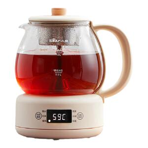 小熊喷淋式煮茶器煮茶壶家用养生壶办公室小型蒸汽煮茶壶电热水壶