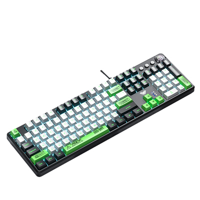 狼蛛F2088pro主题有线机械键盘