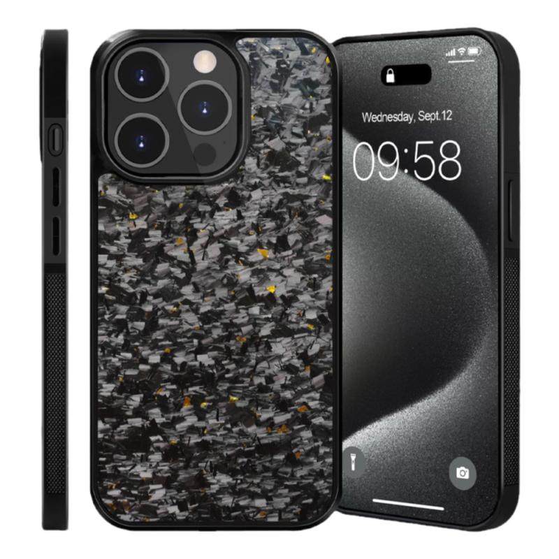 G家适用于苹果IPHONE 16PRO MAX/15PRO MAX/14/13 PRO MAX 磁吸MAGSAFE真的碳纤维锻造防摔手机12TPU保护壳