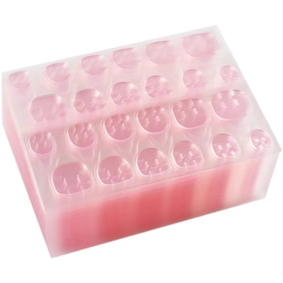 假指甲超薄果冻胶美甲贴超粘升级黄胶穿戴甲片贴专用胶水持久