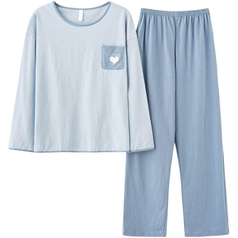 顶瓜瓜女士纯棉宽松棉睡衣家居服