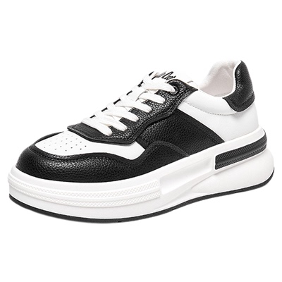 Lee Cooper板鞋女2026春季新款运动休闲拼色百搭女鞋黑白熊猫女鞋