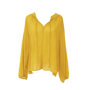 纯若集现代舞飘逸仙气身韵宽松系带长袖上衣中国古典舞基训练功服