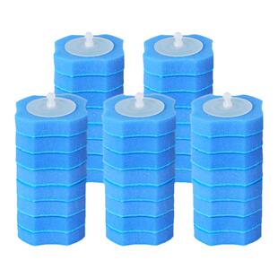 马桶刷一次性清洁刷头替换头通用片即抛刷头2024新款可溶解可抛式