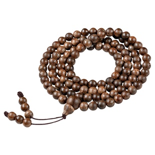 天然柬埔寨菩萨棋沉香108颗手串老料棋楠女男款木质佛珠多圈手链