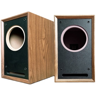 8寸全频迷宫音箱空箱体 木质书架发烧胆机优选汽车喇叭无源音响盒