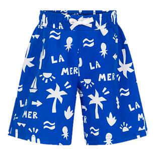 【2025春夏】法国Petitbateau小帆船童装儿童沙滩裤短裤A0D4F