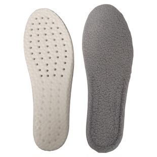 保暖鞋垫女新款冬男士加绒加厚踩屎感超软乳胶鞋垫运动鞋垫雪地靴