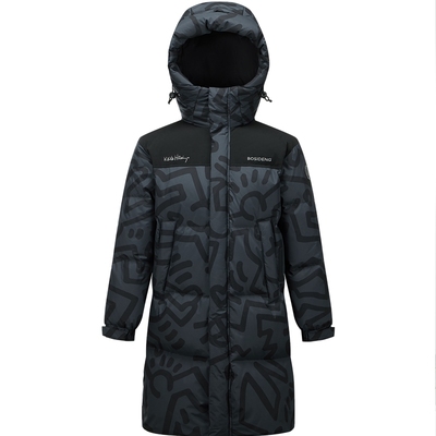 波司登奥莱冬季中长款男长羽绒服