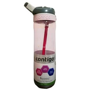 美国康迪克成人运动水杯防漏吸管杯健身直饮杯学生水壶夏季水杯