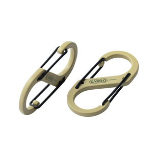 登山扣韩国CARGO挂户外钩背包挂钩露营8字固定快挂爬山双头扣连接