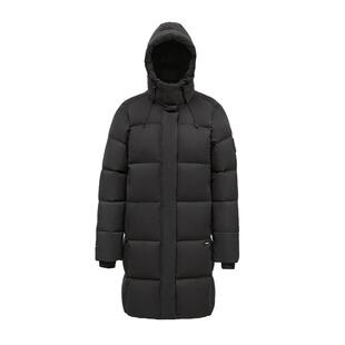 君羽800蓬鹅绒羽绒服男女中长款冬季连帽保暖加厚极寒羽绒服男293