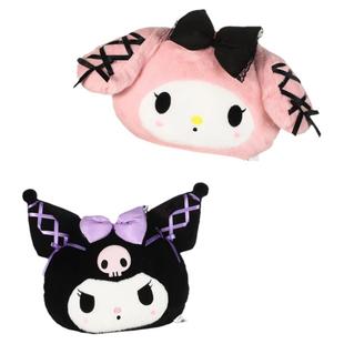 三丽鸥库洛米美乐蒂抱枕女生客厅沙发车内靠枕床头椅子护腰靠背垫