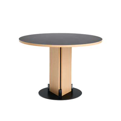 间则Side by Side Table 设计师简约家用小户型纳米板黑色餐桌