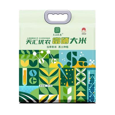 天汇优农富硒大米2024年新米5kg