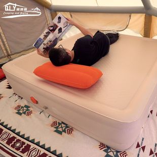 【新品首发】三人弹丝云床充气床垫户外露营气垫加高加厚＋床笠